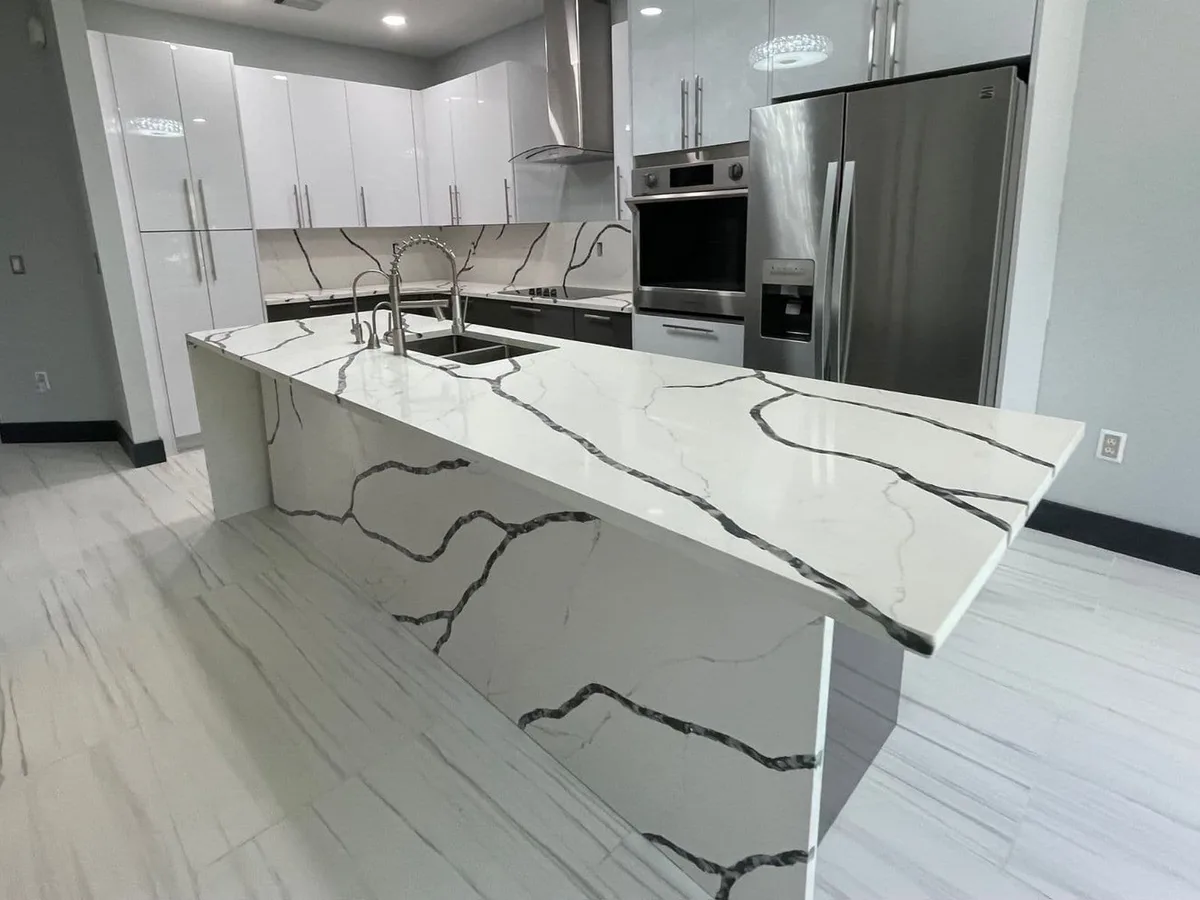 A kitchen remodel by JMC Improvements